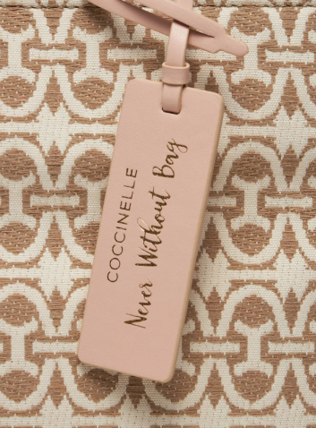 Coccinelle Never Without Bag Monogra Beige