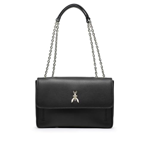 Patrizia Pepe Borsa con patta Black/Light Gold