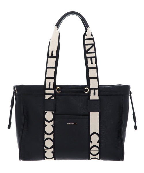 Coccinelle 2Day Signature Borsa a mano Nero Large