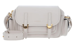 Coccinelle Campus Borsa a tracolla Campus LambSkin White Small