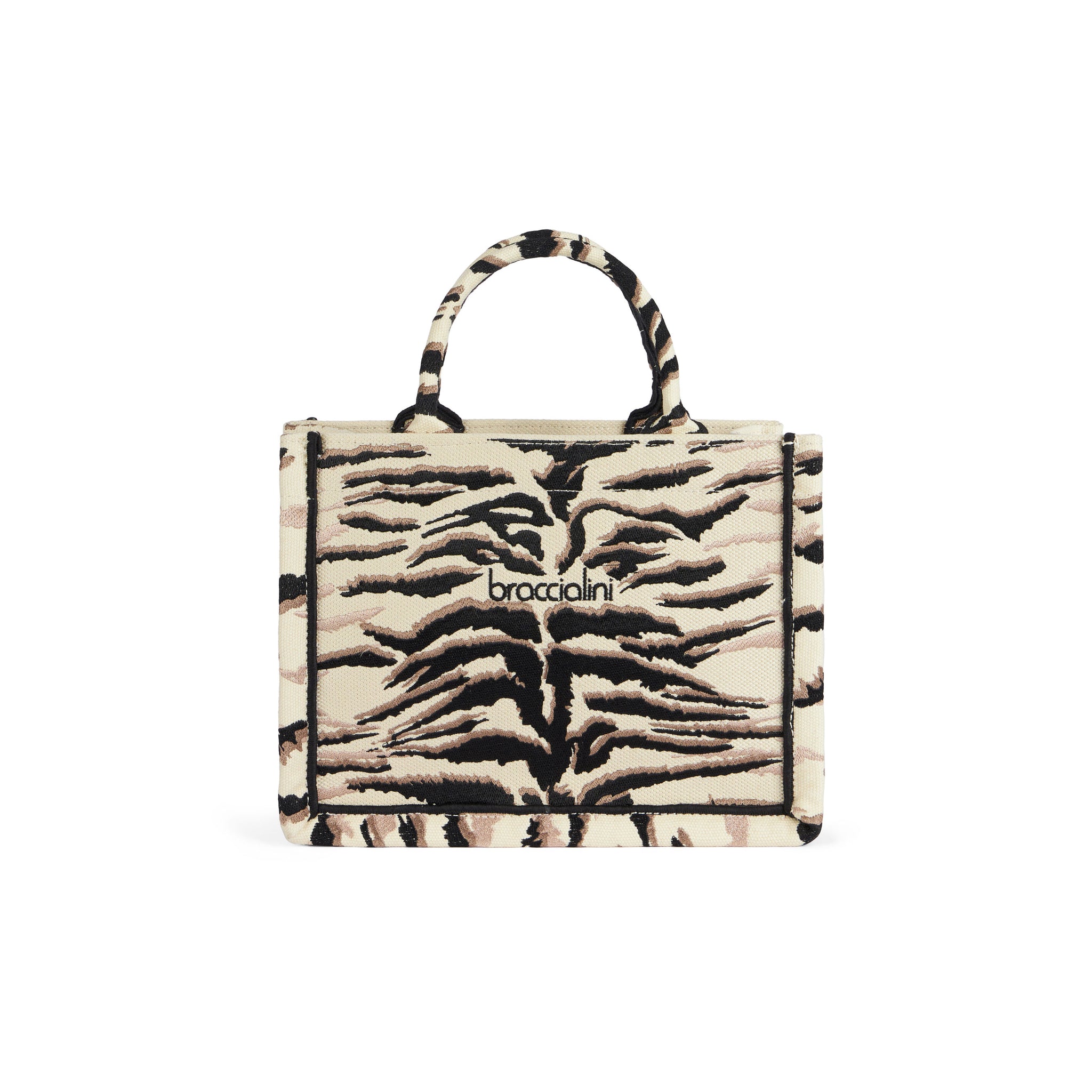 Graziella Braccialini Borsa a mano Winter Tiger Small