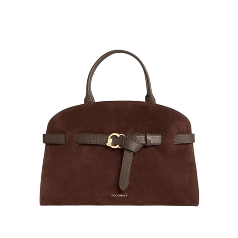 Coccinelle_Borsa_Sabine_Suede_Bimateral_Large_Brunette_Coccinelle_Siena