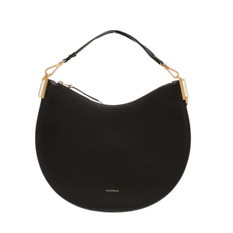 Coccinelle Borsa Sunup Large Nero Cognac Coccinelle Siena