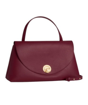 Coccinelle_Borsa_a_mano_Nikla_Medium_A_I_2025_Pelle_Saldi_Siena_Pelletteria_Falchini_Saldi_Ribes_Prugna_Laterale