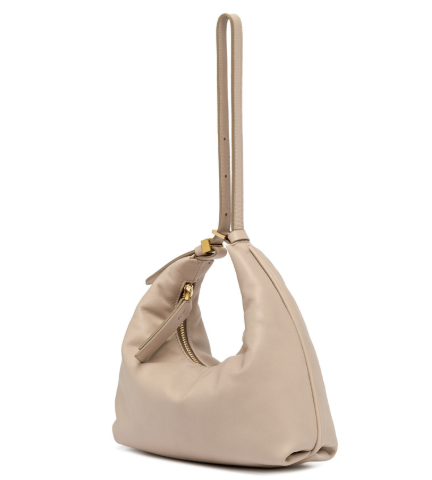 Gianni_Chiarini_Borsa_Hobo_Ella_Small_Pelletteria_Falchini_Siena_Codice_Sconto_Pelle_Pink_Salt_Laterale