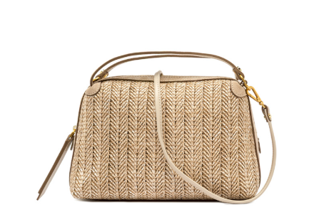 Gianni_Chiarini_Borsa_a_tracolla_Alifa_Intrecciata_Pelletteria_Falchini_Siena_Codice_Sconto_Pelle_Sabbia_Frontale