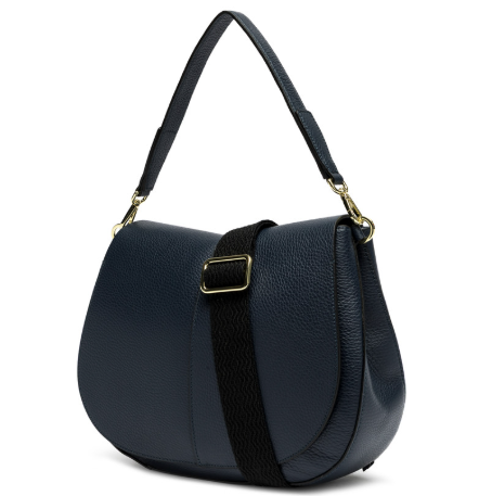 Gianni_Chiarini_Helena_Round_Large_Pelletteria_Falchini_Siena_Codice_Sconto_Pelle_Navy_Laterale