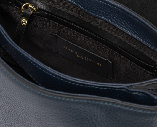 Gianni_Chiarini_Helena_Round_Medium_Pelletteria_Falchini_Siena_Codice_Sconto_Pelle_Navy_Interno