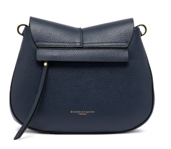 Gianni_Chiarini_Helena_Round_Medium_Pelletteria_Falchini_Siena_Codice_Sconto_Pelle_Navy_Posteriore_Tracolla_Pelle