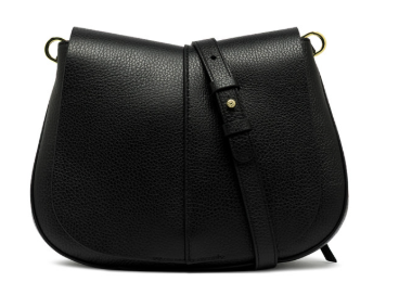 Gianni_Chiarini_Helena_Round_Medium_Pelletteria_Falchini_Siena_Codice_Sconto_Pelle_Nero_Frontale_Tracolla_Pelle