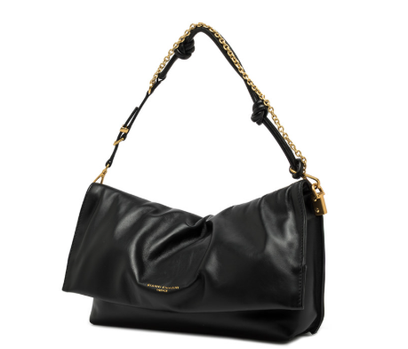 Gianni_Chiarini_Pochette_Fanny_Pelletteria_Falchini_Siena_Codice_Sconto_Pelle_Nero_Laterale