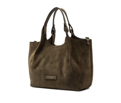 Gianni Chiarini Tracolla Dua Camoscio Medium Gianni Chiarini Siena Laterale