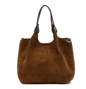 Gianni Chiarini Tracolla Dua Camoscio Small Cuoio Gianni Chiarini Siena Posteriore