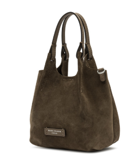 Gianni Chiarini Tracolla Dua Camoscio Small Gianni Chiarini Siena Laterale Daino