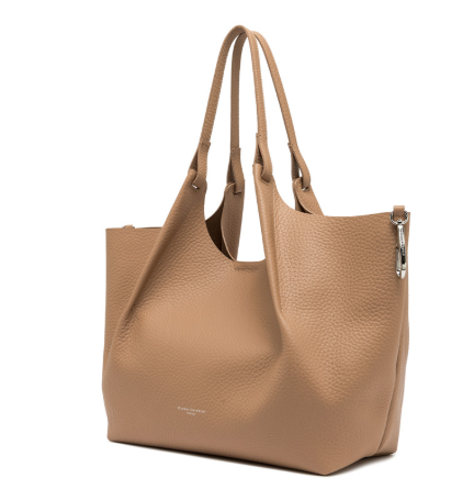 Gianni_Chiarini_Tracolla_Dua_Large_Pelletteria_Falchini_Siena_Codice_Sconto_Pelle_Clay_Laterale