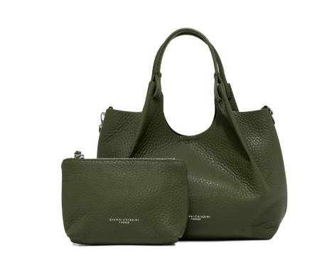 Gianni Chiarini Tracolla Dua Medium Deep Fir Testa di Moro Gianni Chiarini Siena Pochette