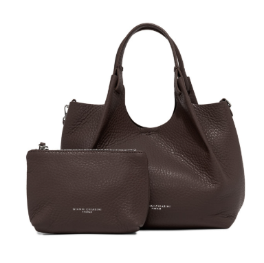 Gianni Chiarini Tracolla Dua Medium Espresso Castoro Gianni Chiarini Siena Pochette