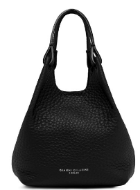 Gianni Chiarini Tracolla Dua Small Nero Castoro Gianni Chiarini Siena Frontale