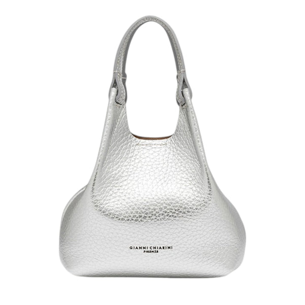 Gianni_Chiarini_Tracolla_Dua_Small_Pelletteria_Falchini_Siena_Codice_Sconto_Pelle_Silver_Clay_Frontale