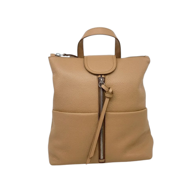 Gianni Chiarini Zaino Giada frontale di pelle Clay