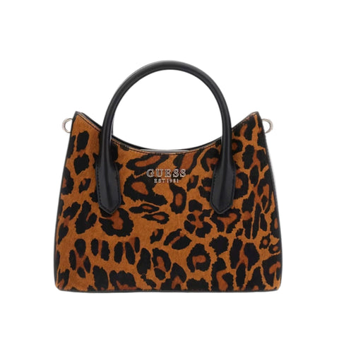 Guess Borsa a mano Domitilla Mini Leopard Guess Siena Frontale Catalogo 