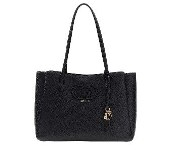 Guess_Shopper_Isola_Large_Falchini_Siena_Guess_Nero_Frontale