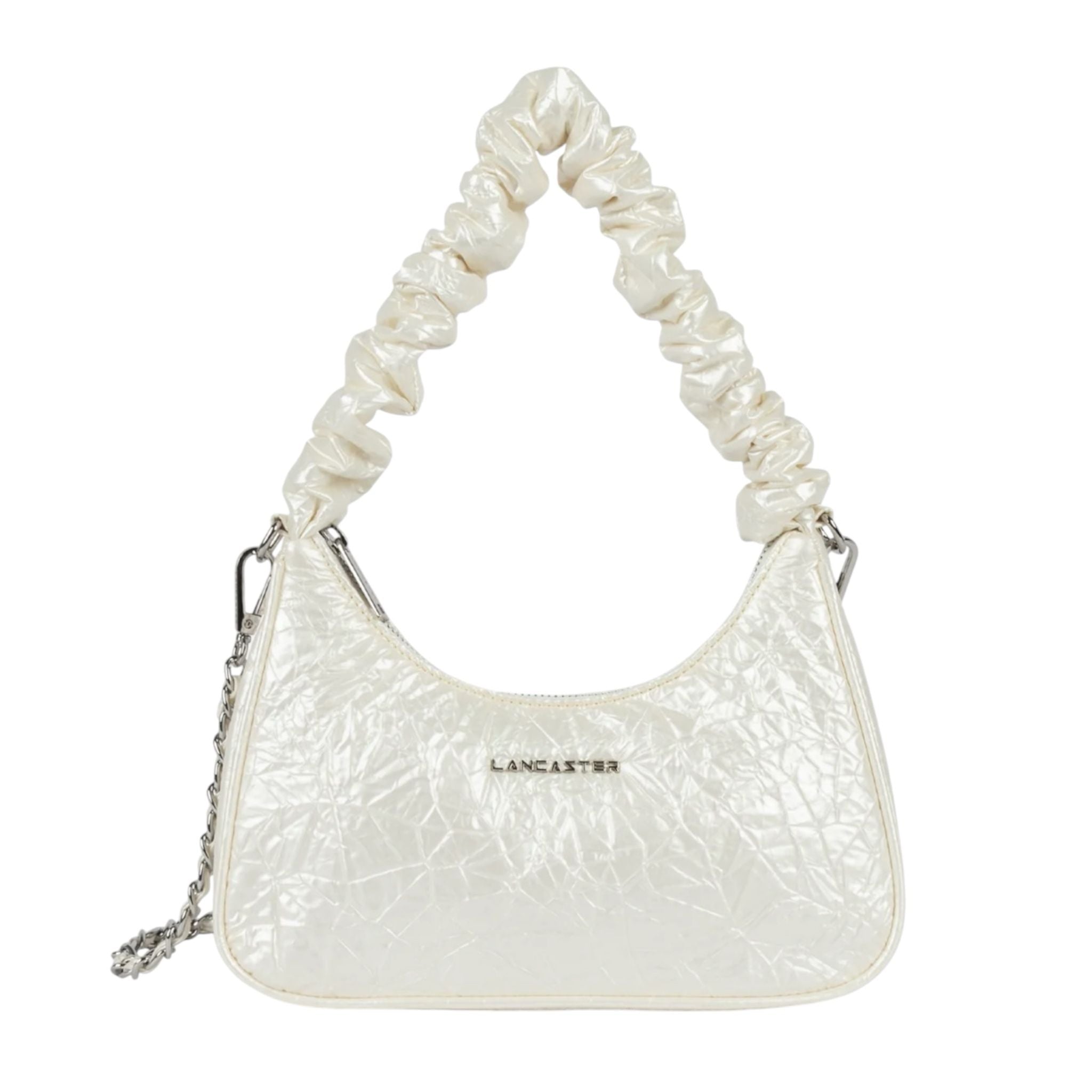 Lancaster Tracolla Chouchou Nacré P.E. 2025 Ivoire Lancaster Siena Frontale