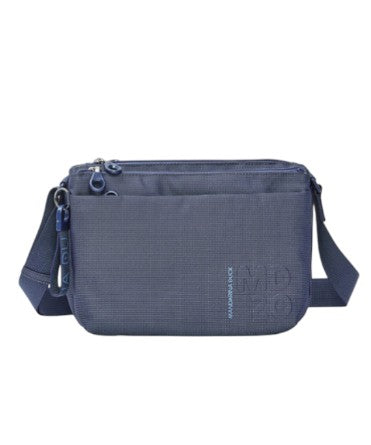 Mandarina_Duck_Tracollina_Tripletta_MD20_New_Collection_Pelletteria_Falchini_Siena_Deep_Blue_Frontale