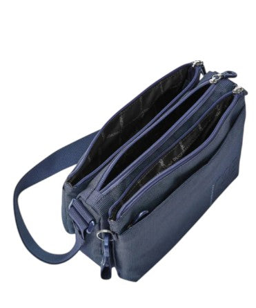 Mandarina_Duck_Tracollina_Tripletta_MD20_New_Collection_Pelletteria_Falchini_Siena_Deep_Blue_Interno