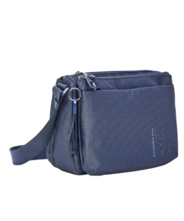 Mandarina_Duck_Tracollina_Tripletta_MD20_New_Collection_Pelletteria_Falchini_Siena_Deep_Blue_Laterale
