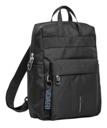 Mandarina_Duck_Zaino_13"_MD20_New_Collection_Pelletteria_Falchini_Siena_Nero_Laterale