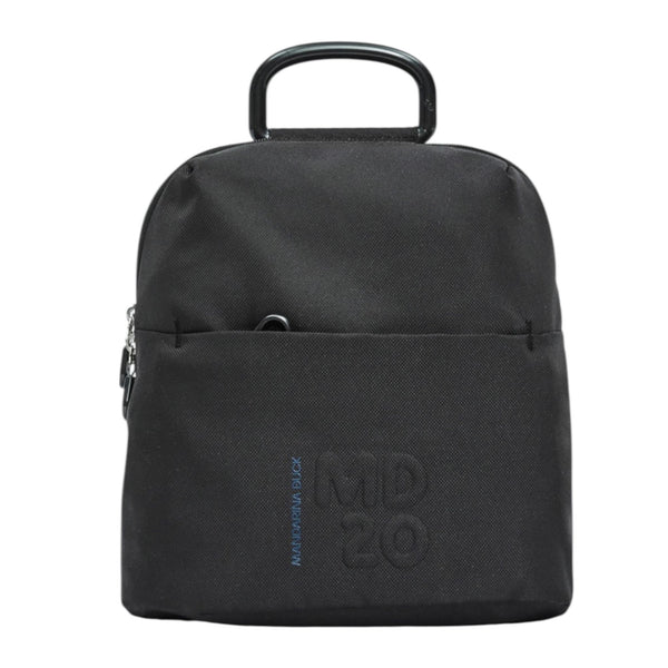 Mandarina_Duck_Zaino_Compatto_MD20_Small_Mandarina_Duck_Siena_Editions_Negozi_Haiku_Nero_Frontale