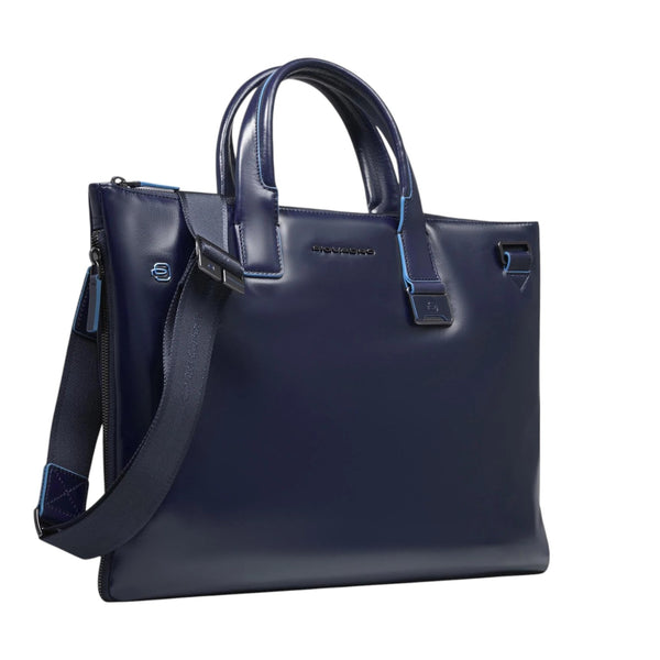 Piquadro Cartella Blue Square 15.6"