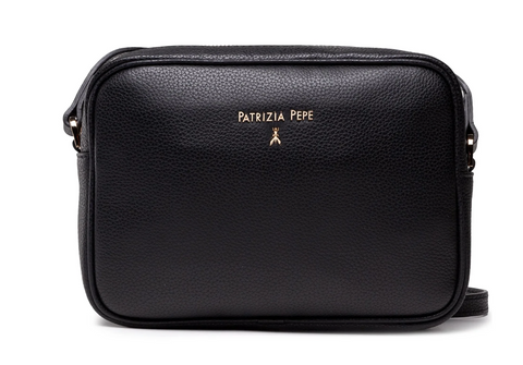 Patrizia Pepe Camera Case Frontale Pelle Nero