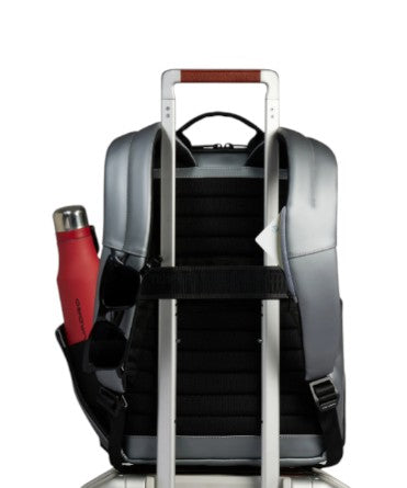 Piquadro_Zaino_Corner_15_6_Tessuto_cerato_impermeabile_catalogo_falchini_siena_nuova_collezione_argento_trolley