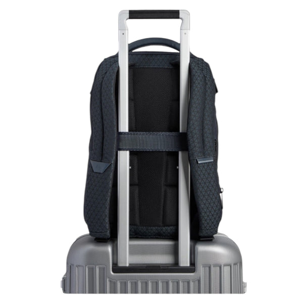 Piquadro_Zaino_da_viaggio_Hexagon_14_Blu_Aggancio_Trolley_Piquadro_Siena