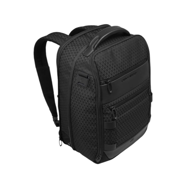 Piquadro_Zaino_da_viaggio_Hexagon_14_Nero_Espansione_Piquadro_Siena