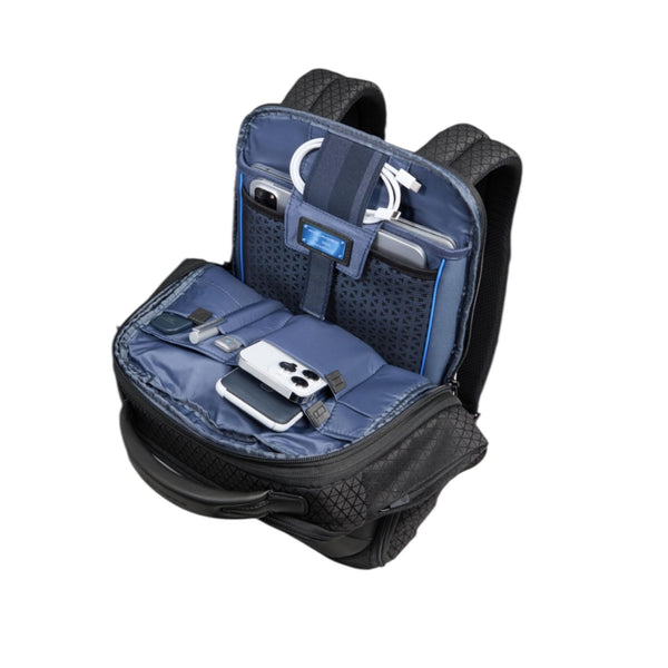 Piquadro_Zaino_da_viaggio_Hexagon_14_Nero_Interno_Piquadro_Siena