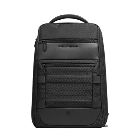 Piquadro_Zaino_da_viaggio_Hexagon_14_Nero_Piquadro_Siena