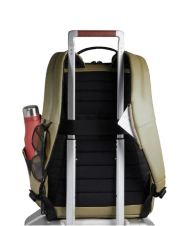 Piquadro_Zaino_Corner_15_6_Tessuto_cerato_impermeabile_catalogo_falchini_siena_nuova_collezione_verde_trolley