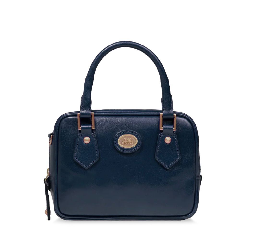 The Bridge Bauletto Mini Story Oltremare, the bridge pelletteria, negozio di borse Siena 