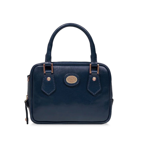 The Bridge Bauletto Mini Story Oltremare, the bridge pelletteria, negozio di borse Siena 