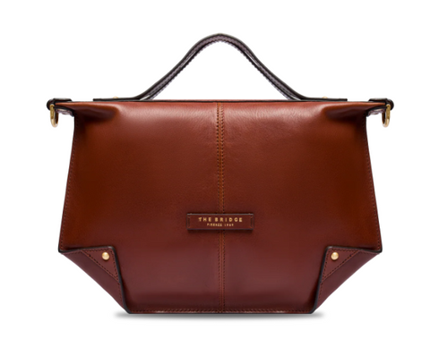 The Bridge Borsa a mano Icons Medium Cuoio The Bridge Siena Frontale Catalogo Tracolla