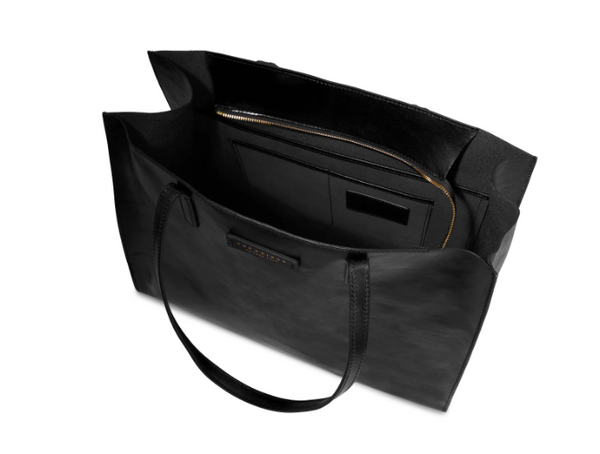 The Bridge Borsa a spalla Mirra Orizzontale Nero The Bridge Siena Catologo Cuoio Interno