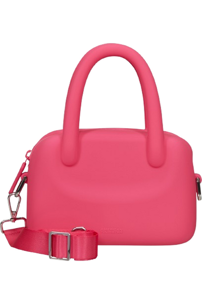 american_tourister_mini_bag_jellypop_silicone_falchini_siena_hawaiian_pink_frontale