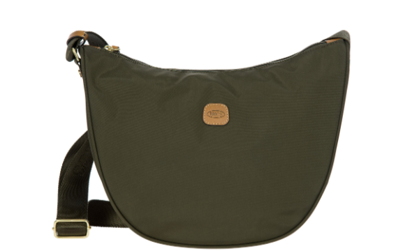 brics_x_collection_tracolla_mezzaluna_medium_nylon_pelle_crossbody_travel_bag_2026_falchini_siena_verde_frontale