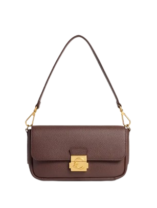 coccinelle_borsa_a_spalla_c_me_lock_pelle_pelle_grana_falchini_siena_berry_frontale