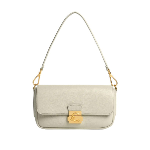 coccinelle_borsa_a_spalla_c_me_lock_pelle_pelle_grana_falchini_siena_eucalipto_frontale