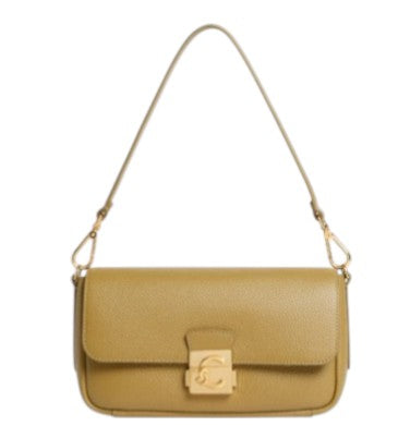 coccinelle_borsa_a_spalla_c_me_lock_pelle_pelle_grana_falchini_siena_seagrass_frontale