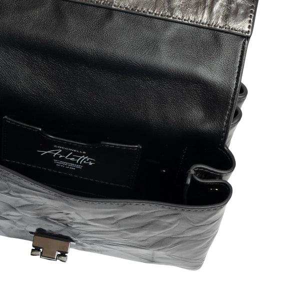 coccinelle_borsa_a_tracolla_arlettis_droplet_limited_edition_falchini_siena_gun_metal_interno